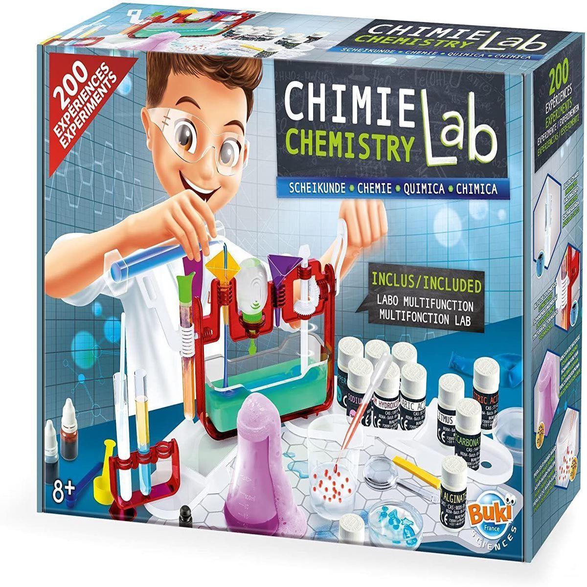 BUKI France 8364 Chemistry Lab 200 Experiments Education