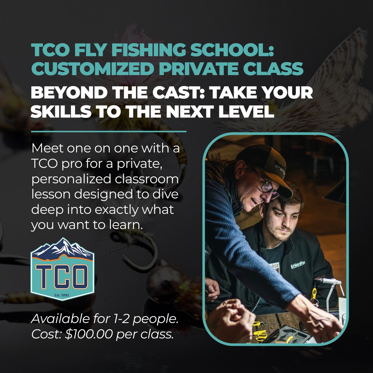 TCO Fly Fishing School: Beyond the Cast - Take your fly fishing knowledge to the next level - Boiling Springs
