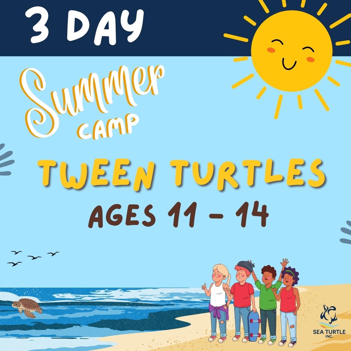 3-Day Summer Camp 2026: Tween Turtles (Ages 11-14)