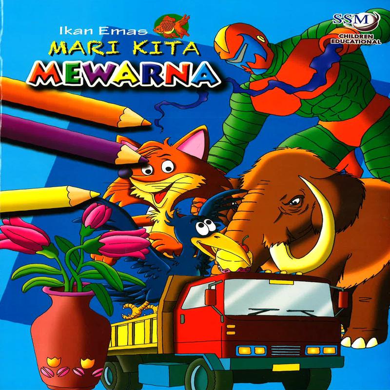 Mari Kita Mewarna Ikan Emas