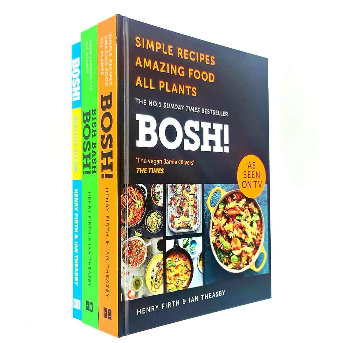 BOSH!: Simple Recipes, BOSH!: Healthy Vegan, BISH BASH BOSH! 3 Books Collection Set - Non Fiction - Mixed Format
