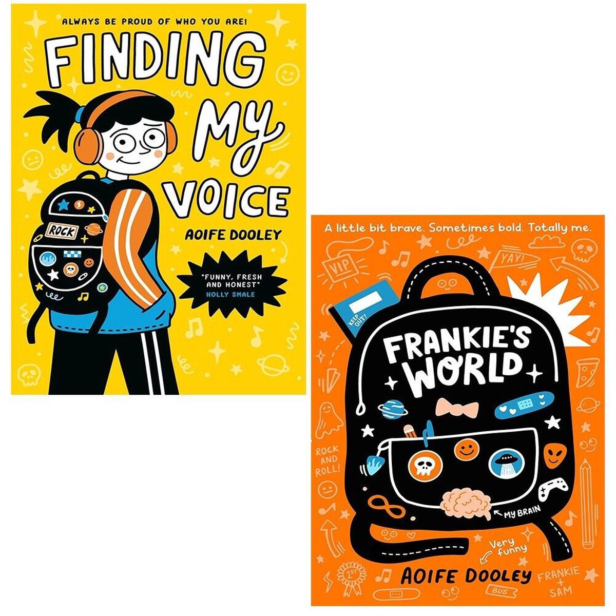 Aoife Dooley Collection 2 Books Set Frankies World, Finding My Voice