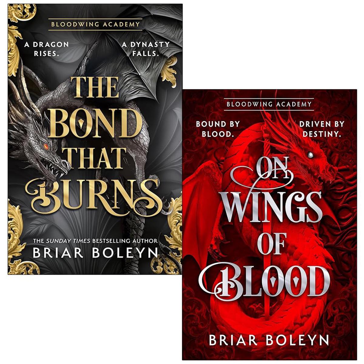 Bloodwing Academy by Briar Boleyn 2 Books Collection Set - Young Adult - Hardcover