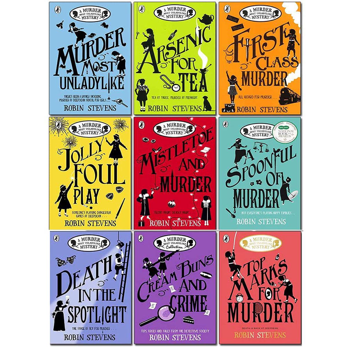 A Murder Most Unladylike Mystery Series 10 Books Collection Set by Robin Stevens - Fiction - Mixed Format