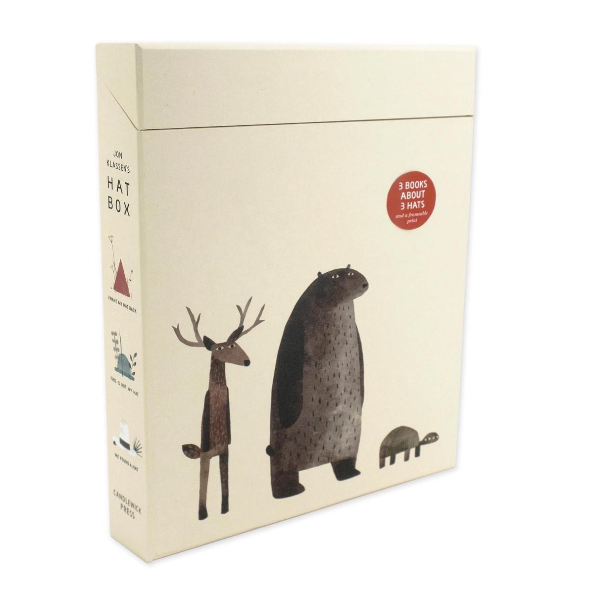 Jon Klassen's 3 Books Collection Hat Box Set (The Hat Trilogy, We Found a Hat &I Want My Hat Back)