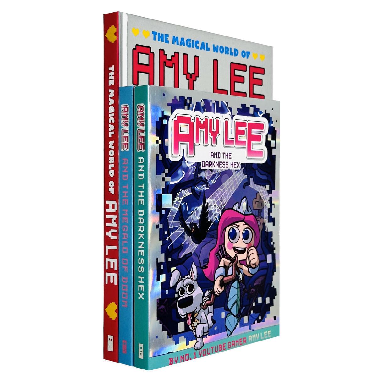 Amy Lee 3 Books Set (The Magical World (HB),Amy Lee and the Darkness Hex: 1, Amy Lee and the Megalo of Doom: 2)