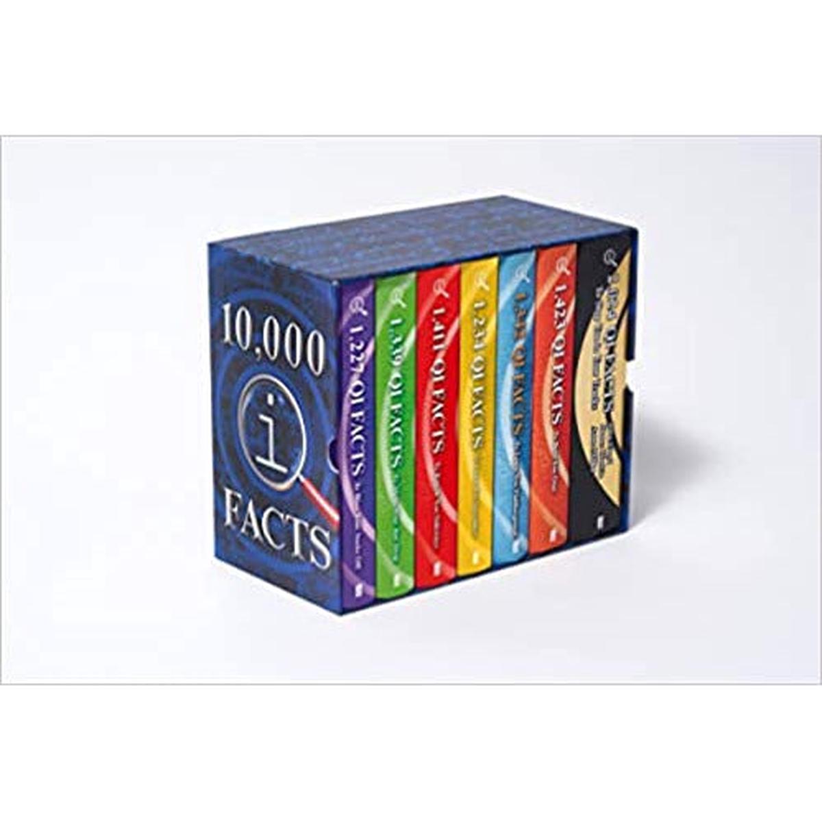 10,000 QI Facts And Related Reads 7 Books Collection Set - Non Fiction - Hardcover